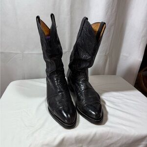Vintage Lucchese 2000O Ostrich Boots 200.00